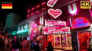 Hamburg Red Light District | Reeperbahn Walkthrough  🇩🇪 Germany