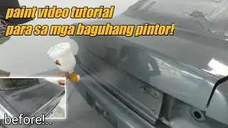 paano mag pintura step-by-step from start to finish