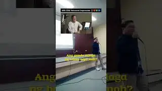 ABS-CBN Voiceover (Peter Musngi) Live Impression - Program Advisory & 3 o'clock prayer #voiceover