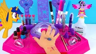Красим Ногти Игрушка Для девочек Салон Красоты Маленькая Принцесса