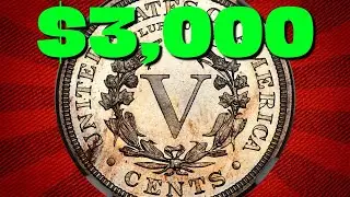 1908 Liberty Head V Nickels Worth Thousands of Dollars!