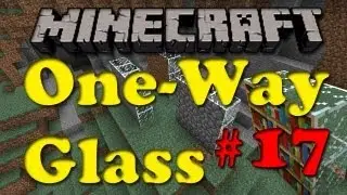 Minecraft Mod #17 One-Way Glass Mod Spotlight!