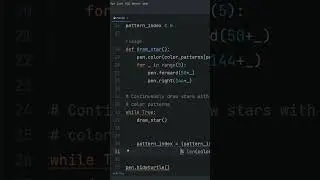 Draw Python Turtle Graphics | Turtle Star | 