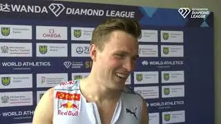 Karsten Warholm Runs Meet Record Of 46.95 To Win Silesia Diamond League 400mH