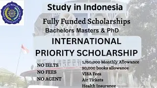 Study in Indonesia: Fully Funded Scholarships for International Students