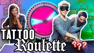 Tattoo Roulette ep. 2 - Gabbie Show , Romeo Lacoste (Official Game Show!)