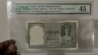 Rare 5 Rupees British India Notes Value Collection @ Very Reasonable Price