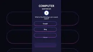 Computer Quiz I Basic Computer MCQ I Computer Fundamentals I #shorts #ytshorts #shortsfeed #gk
