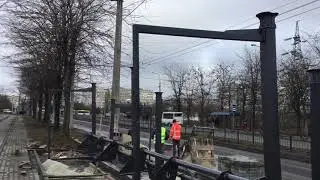 Что устанавливают возле ТЦ “Порт City”
