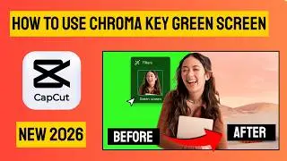How to Remove Green Screen in Capcut PC  | Chroma Key (2026)
