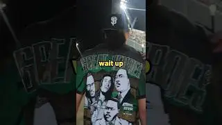 He’s Wearing Hereos On His Shirt 😮
