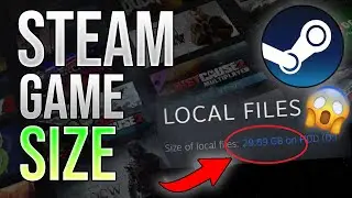 How to Check Steam Game size on Disk (2023)