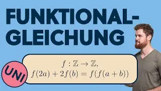 Schwere Funktionalgleichung lösen | Aufgabe der Internationalen Mathematik Olympiade (IMO)