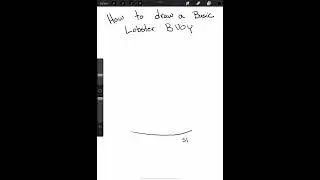 How to draw a lobster buoy
