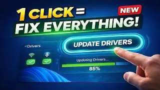 Update All Drivers on Windows 11 FREE  | 1-Click Method !