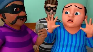 Bachao bachao Lalaji - लालाजी कॉमेडी  | Hindi Rhymes for Children | Infobells