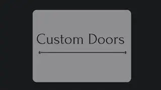Custom Doors - How to Adjust Concealed Hinges