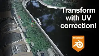 New Sketchup-like feature in Blender - UV Correction while transforming
