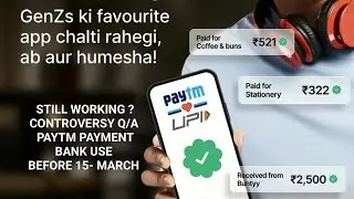 STILL WORKING PAYTM PAYMENT BANK SAFE TO USE PAYTM