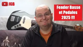 ✅Basses et Effets FENDER 2025 sont Là ❗️❗️❗️