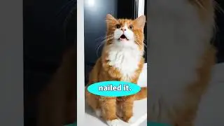 cats teaching themselves to sing.. #cat #pets #funnycats #funnyshorts