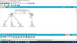 Exp 21 Securing the Ports of a Switch