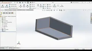 SolidWorks Tutorial 18 - Shell - Swept Boss/Base