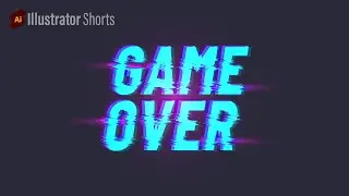 Glitch Typography Effect | Illustrator Tips and Tricks