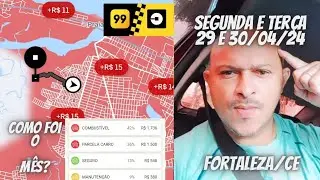 COMO FOI MEU MÊS DE ABRIL ? #uberparainiciantes #uberrendaextra #99pop