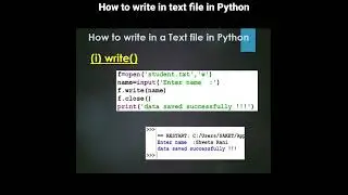 How to write in a text file in python 