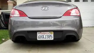 Megans Exhaust System for the Genesis Coupe 2.0T