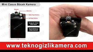 Evde Böcek Kamera & Gizli Böcek Kamera