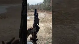 Suppressed subsonic 300 blackout with crazy ricochet sounds sig spear LT