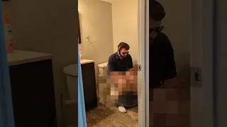 Using my drone to solve a toilet paper crisis.