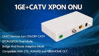 Softel GPON CATV ONU | FTTH 1GE + CATV XPON ONT