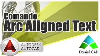 AutoCAD 2015 | Comando Arc Aligned Text