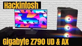 13th Gen Intel i9 pro Gigabyte Z790 UD AX Hackintosh 2023