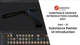 Substance Painter Tutorials for Beginners | 01 - Course and UI Introduction