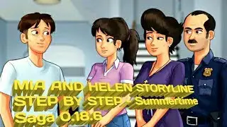 Mia All Event Complete Step By Step | SUMMERTIME SAGA 0.18 | Mia