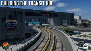 Building a Central Transit Hub in Cities: Skylines 2 | Suncrest County
