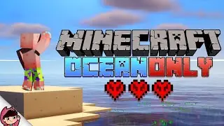 Can I BEAT Minecraft In A Ocean Only World...