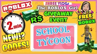 ⏱️ 🏫 ROBLOX School Tycoon Codes in ⏱️ 60 Seconds! New 🏋️GYM UPDATE latest codes September 2020