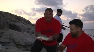 Mister Fish and Blue Spring shore jigging seminar in Malta