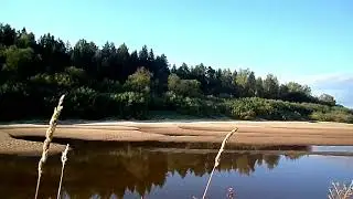 Река Унжа. Пески под д. Высоково.