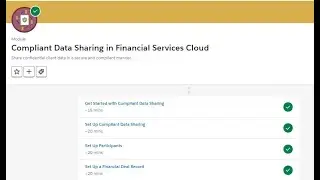 Get Started with Compliant Data Sharing | Compliant Data Sharing in Financial Services Cloud