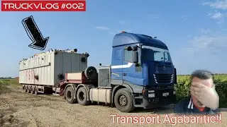 TruckVlog #002 Transport Agabaritic 2.9m latime