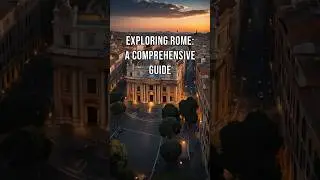 Exploring Rome: A Comprehensive Guide