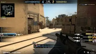 1vs4 and win :O (CS:GO Mirage)