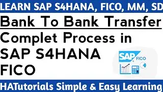 Bank to Bank Transfer Complete Process in SAP S4HANA FICO | SAP Bank to Bank Transfer