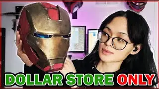 Can I make an Iron Man Helmet using only Dollar Stores?